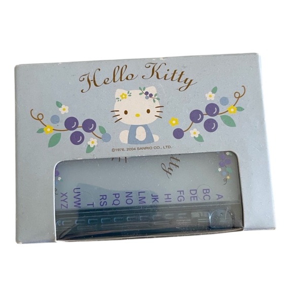 Sanrio Hello Kitty Blueberries Vintage 2004 Phone Book HTF - Picture 1 of 6